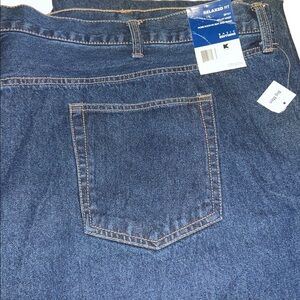 Basic Editions Relaxed Fit Plus Size Blue Jeans